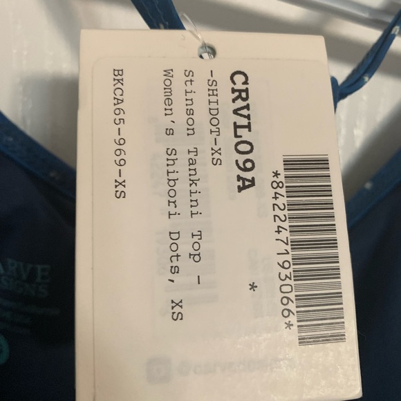 Brand New with Tags Carve Designs Tankini XS - Picture 3 of 4